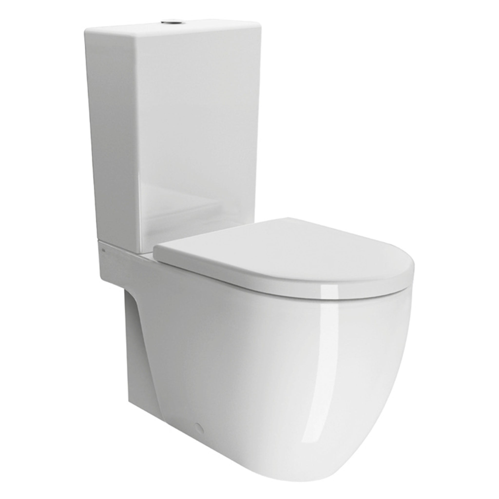 GSI Pura 68 Close Coupled WC Pan & Cistern Without Lid (Without Seat)