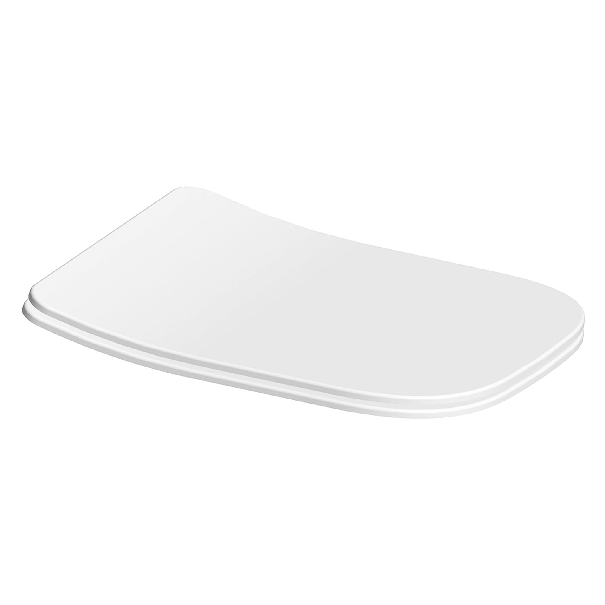MyLife SQT Square Thin Soft Close Quick Release Toilet Seat