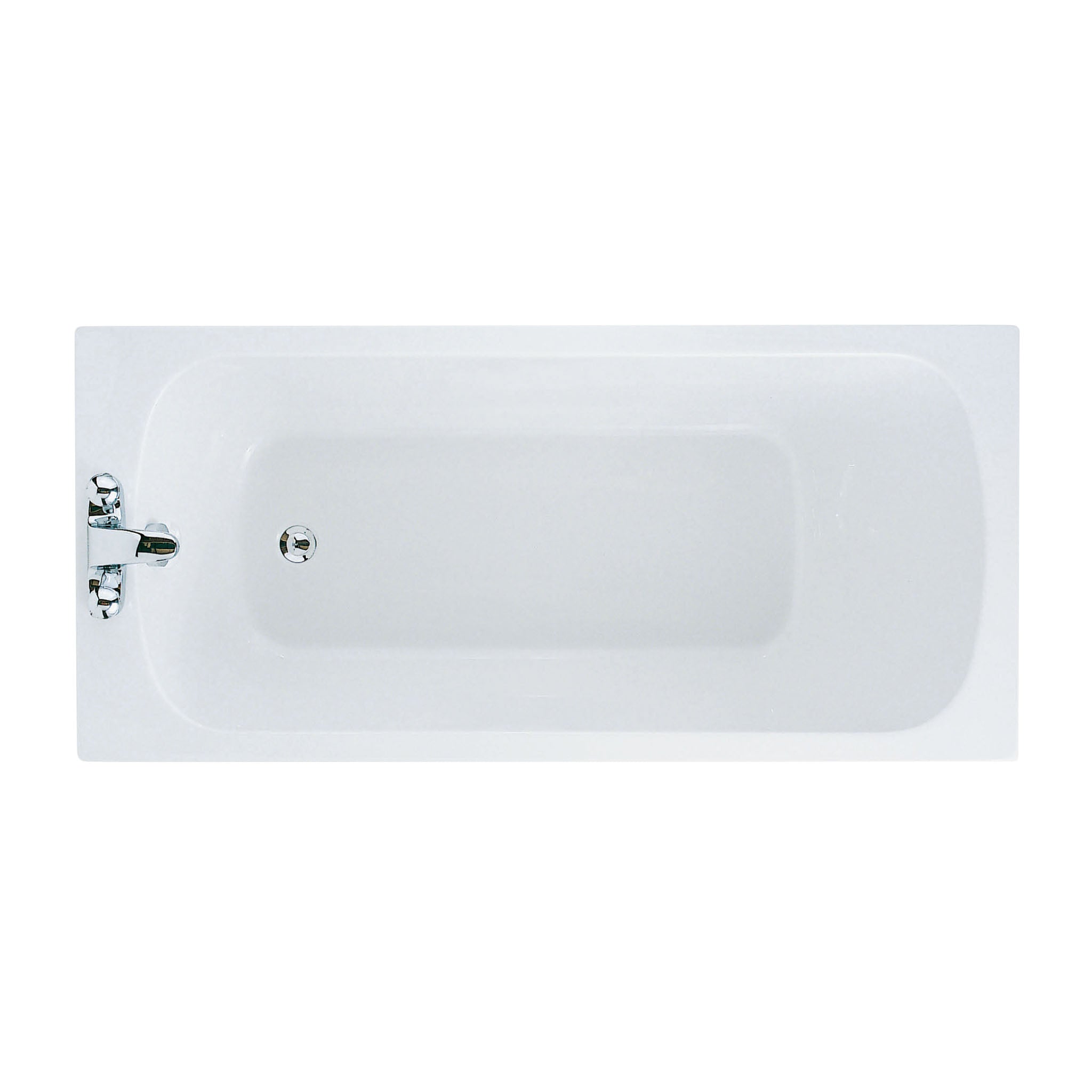 Adamsez Mini Slim Single Ended Bath 1675 x 725mm