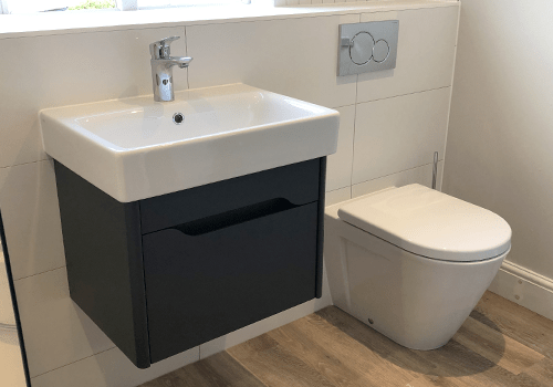 Bathroom Case Study - ARC Plumbing Modern Bathroom
