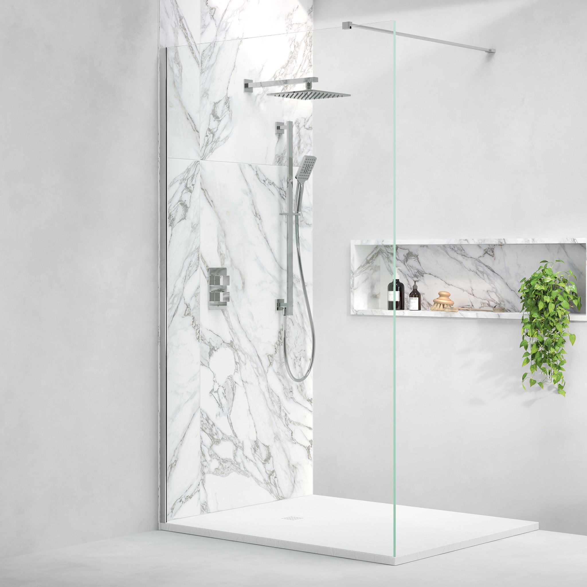 MyLife Emmi Wetroom Glass Panel