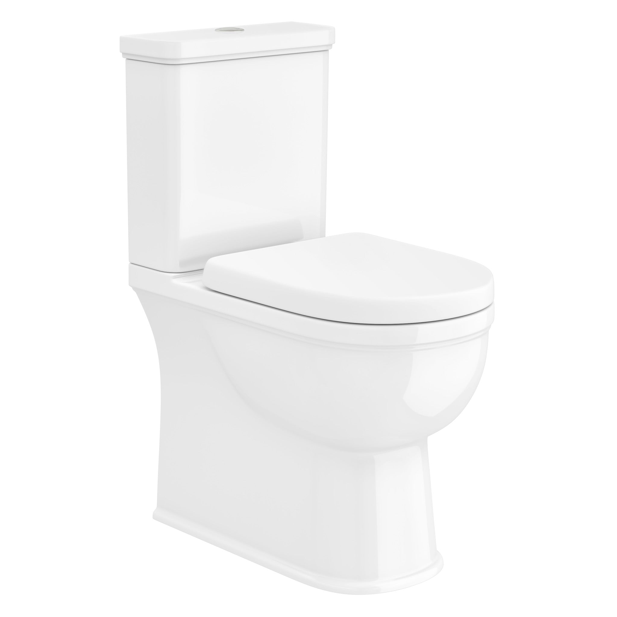 MyLife Farnham Closed Coupled Fully Enclosed Comfort Height Rimless Pan, Cistern & Seat