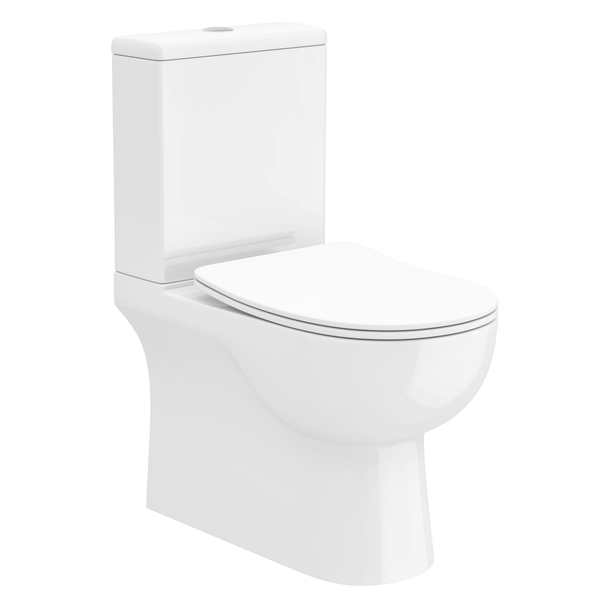 MyLife Foye Closed Coupled Fully Enclosed Rimless Pan, Cistern & Seat