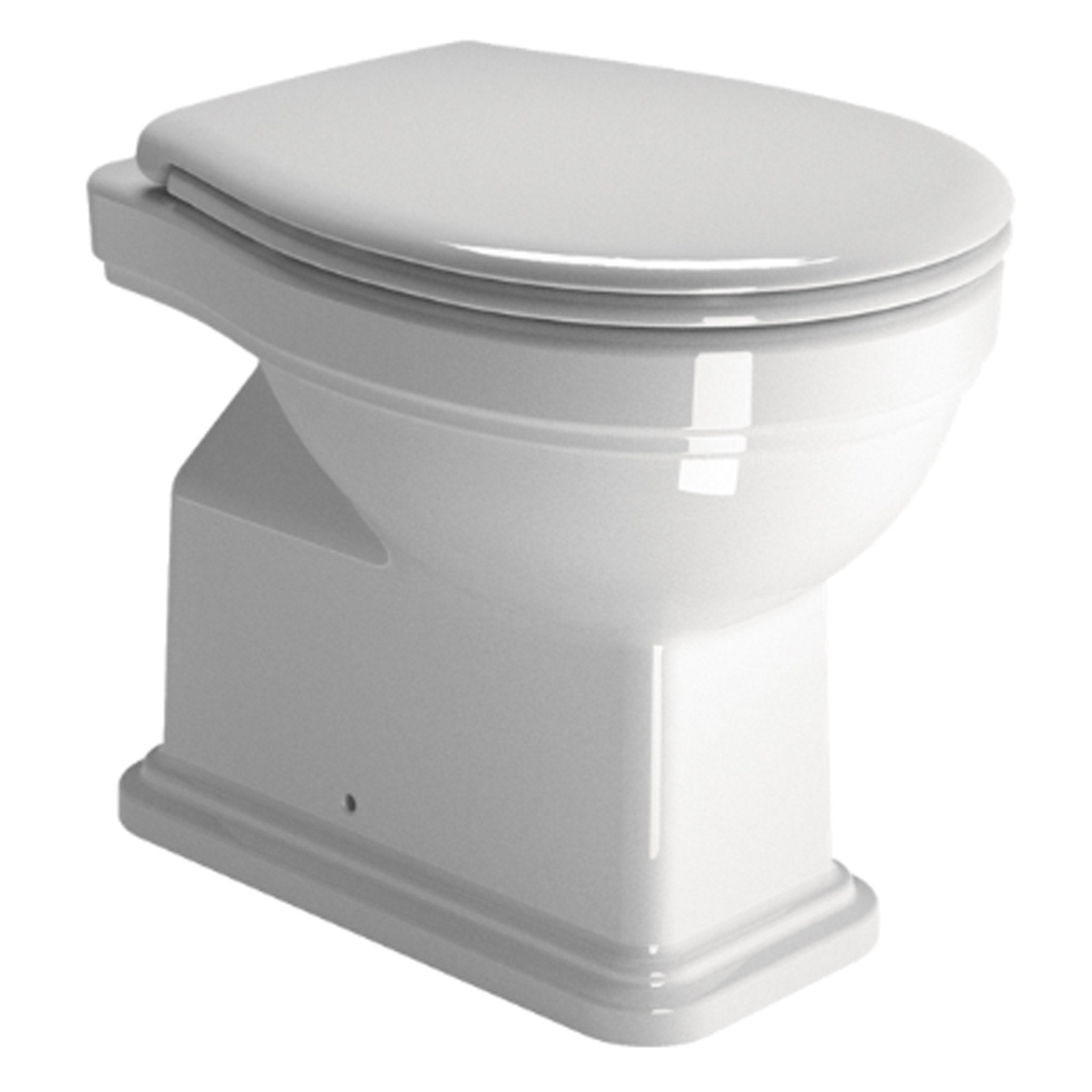 GSI Classic 54 Back To Wall WC Pan 540 x 370mm (Without Seat)