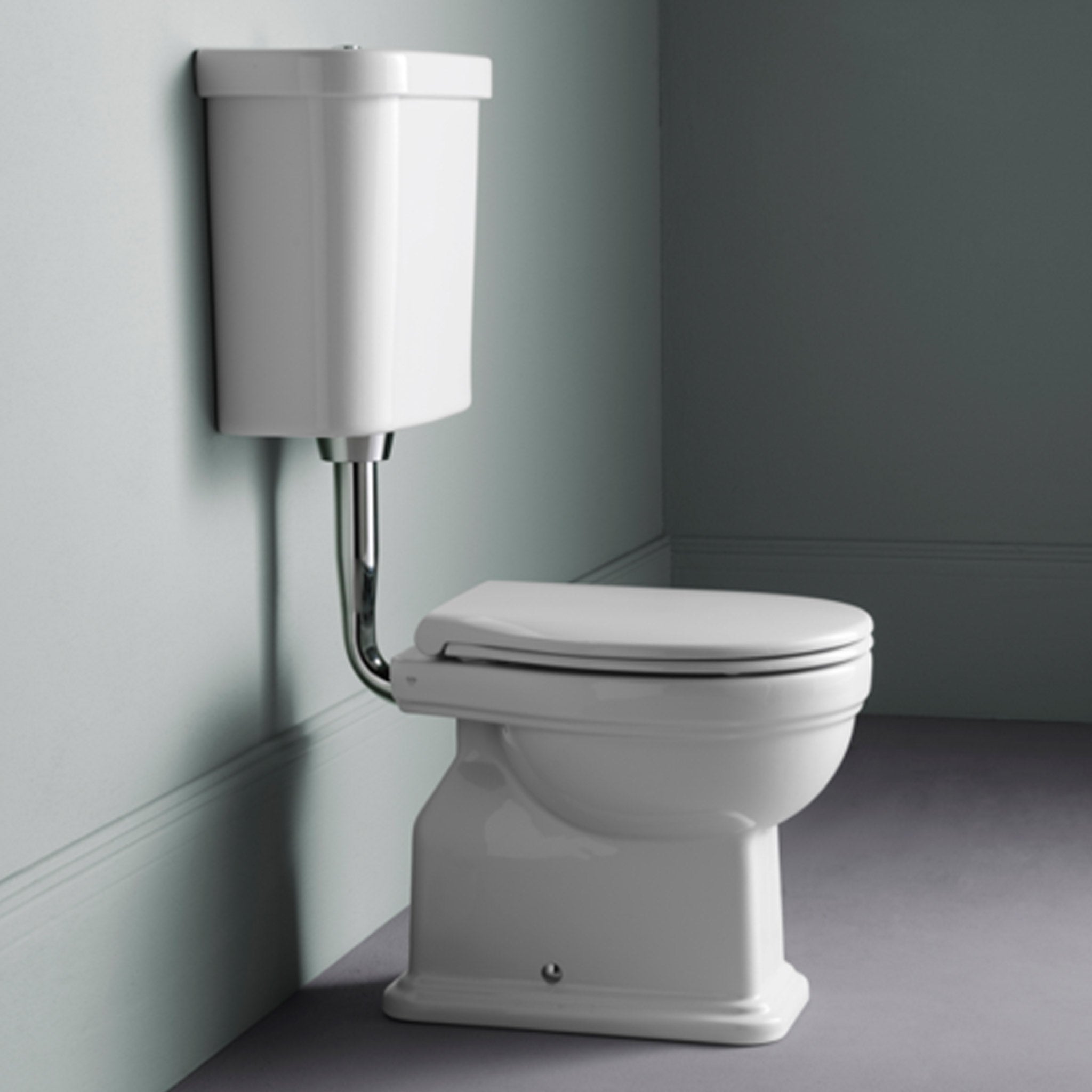 GSI Classic Low Level WC Pan & Cistern With Lid (Without Seat)