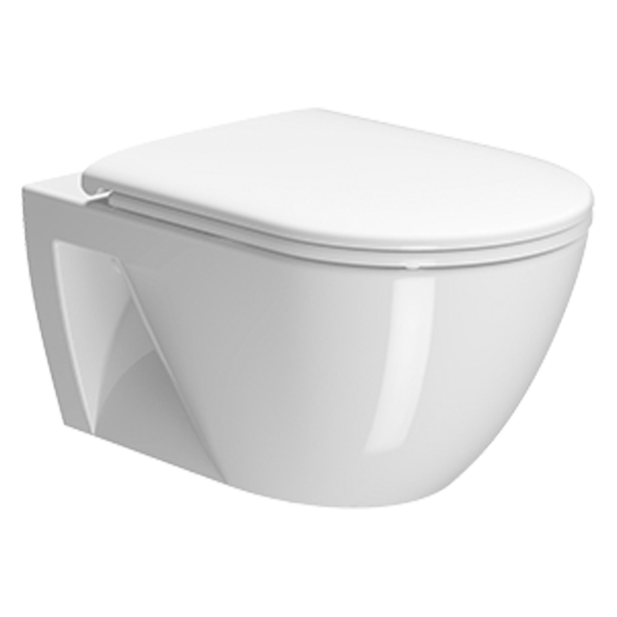 GSI Pura 55/F Eco Wall Hung WC Pan With Swirlfush (Without Seat)