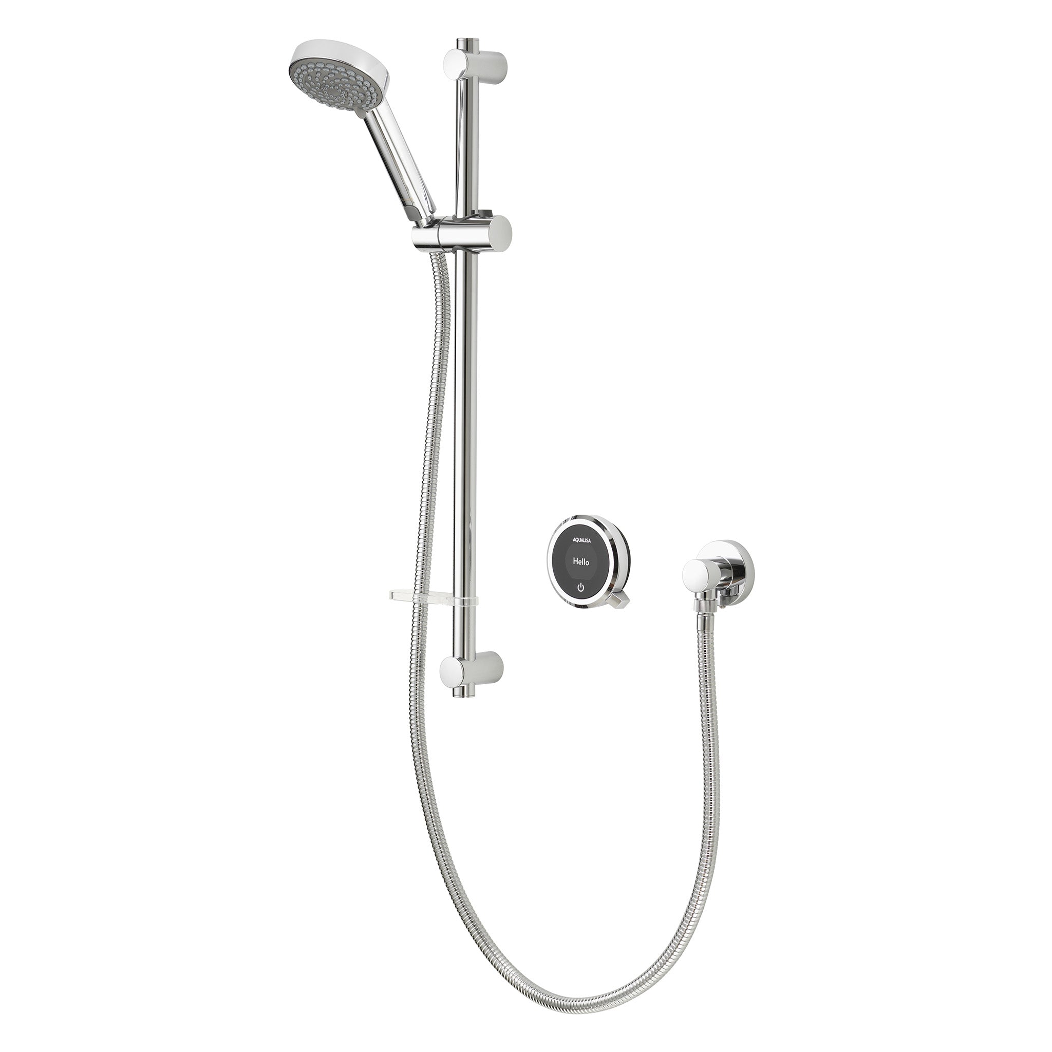 Aqualisa Quartz Touch Concealed Digital Smart Shower System With Adjustable Handset