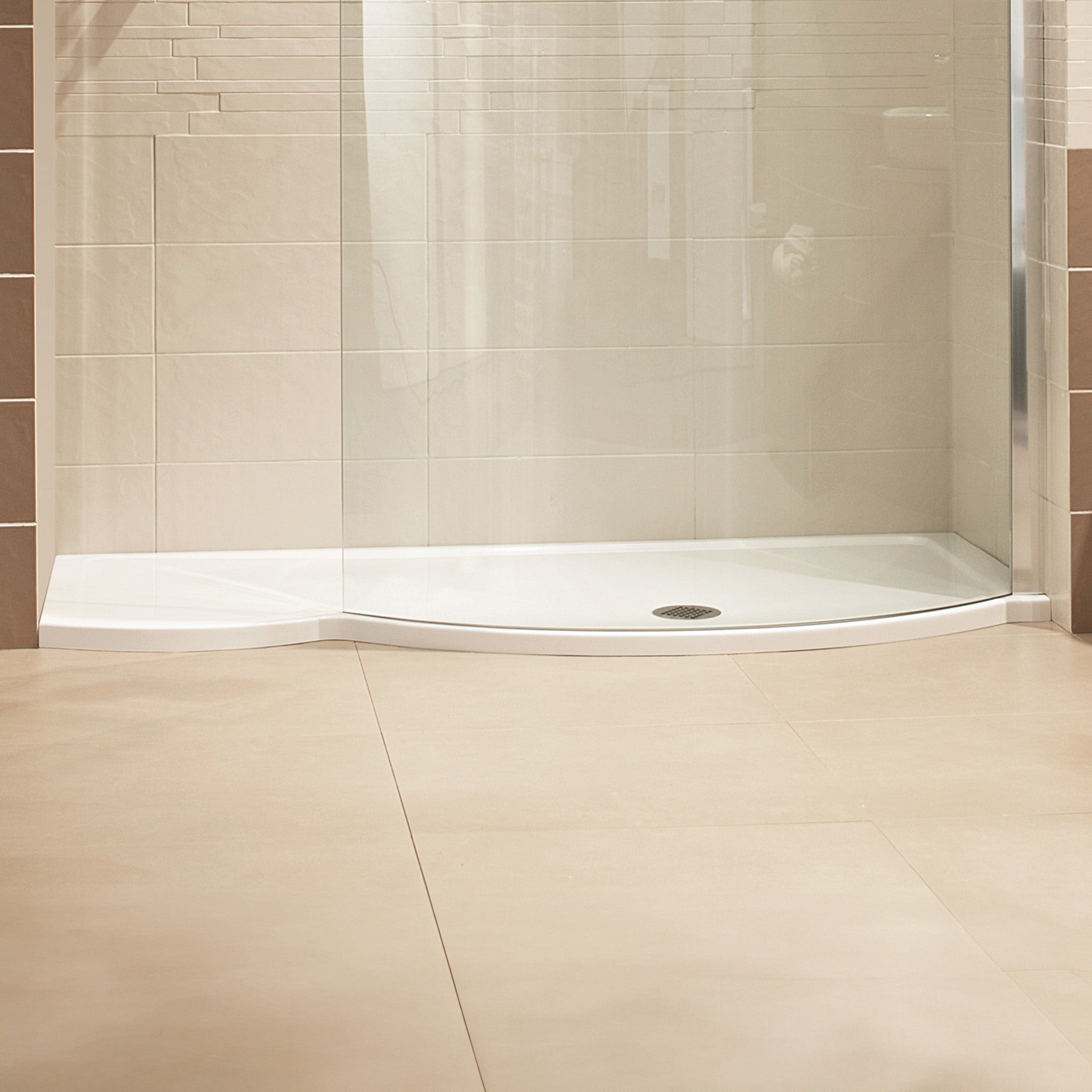 Roman Innov8 Walk-In Shower Tray 1700 x 700mm