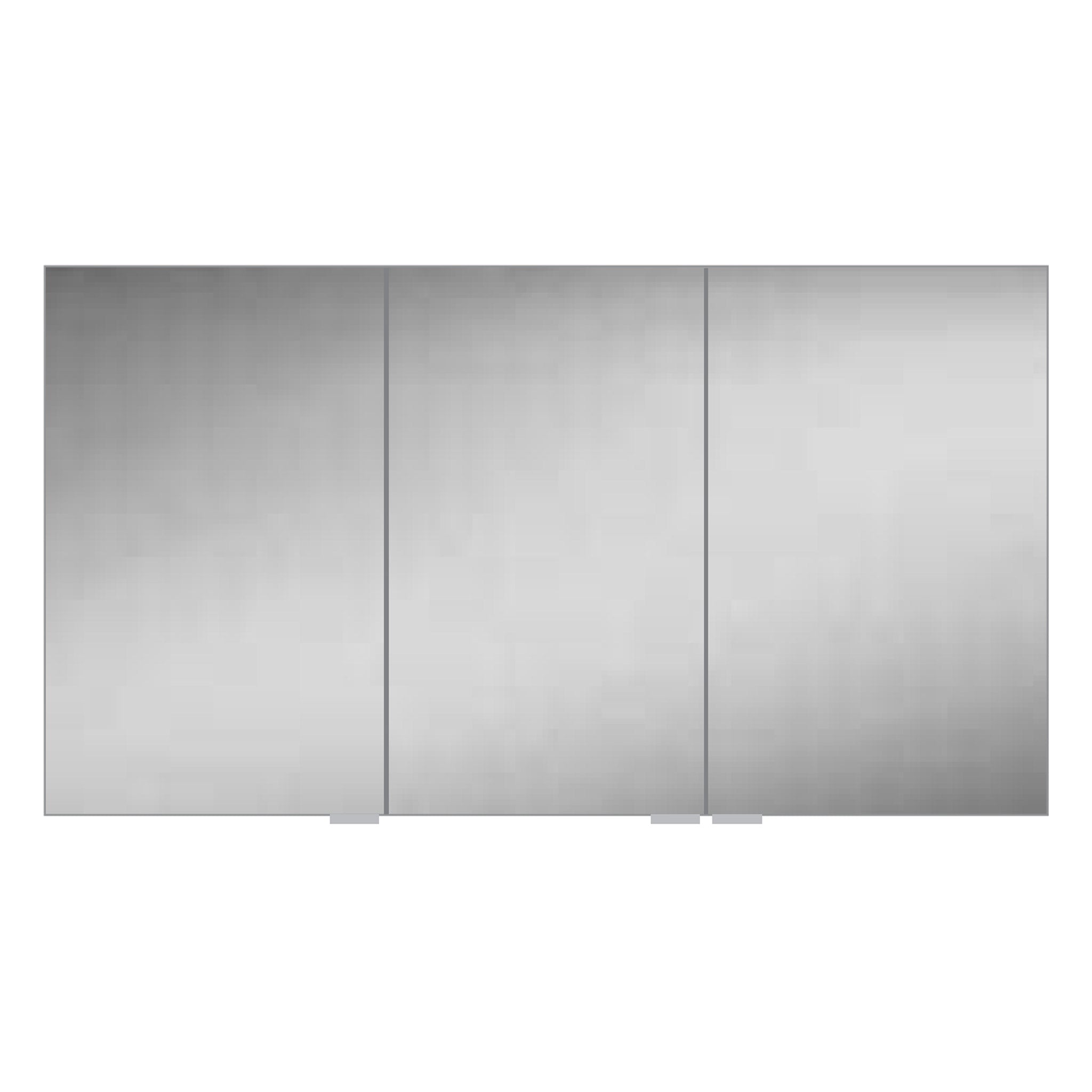 HiB Eris 120 Aluminium Mirror Cabinet 120 x 70cm