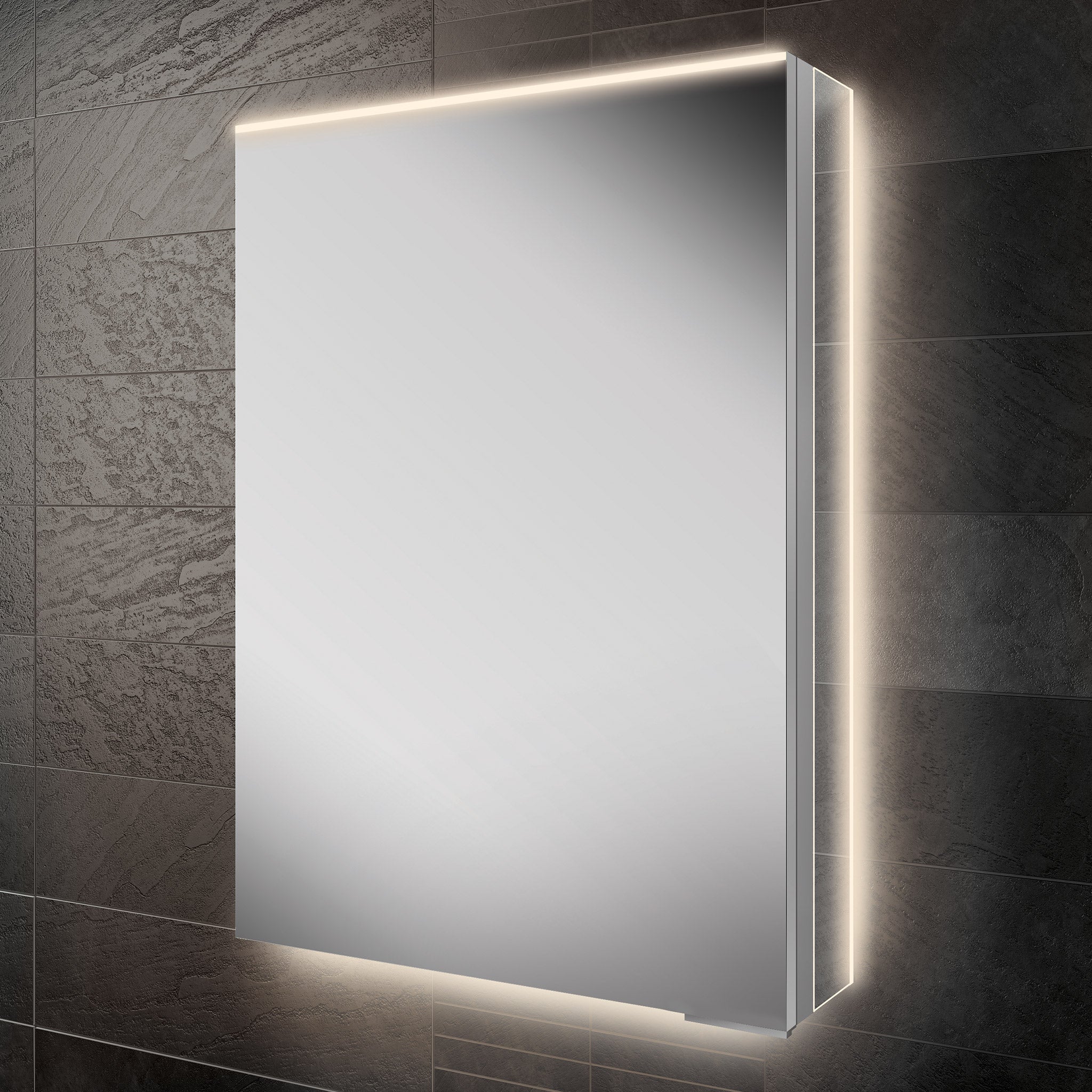 HiB Ether 50 LED Mirror Cabinet 50 x 70cm