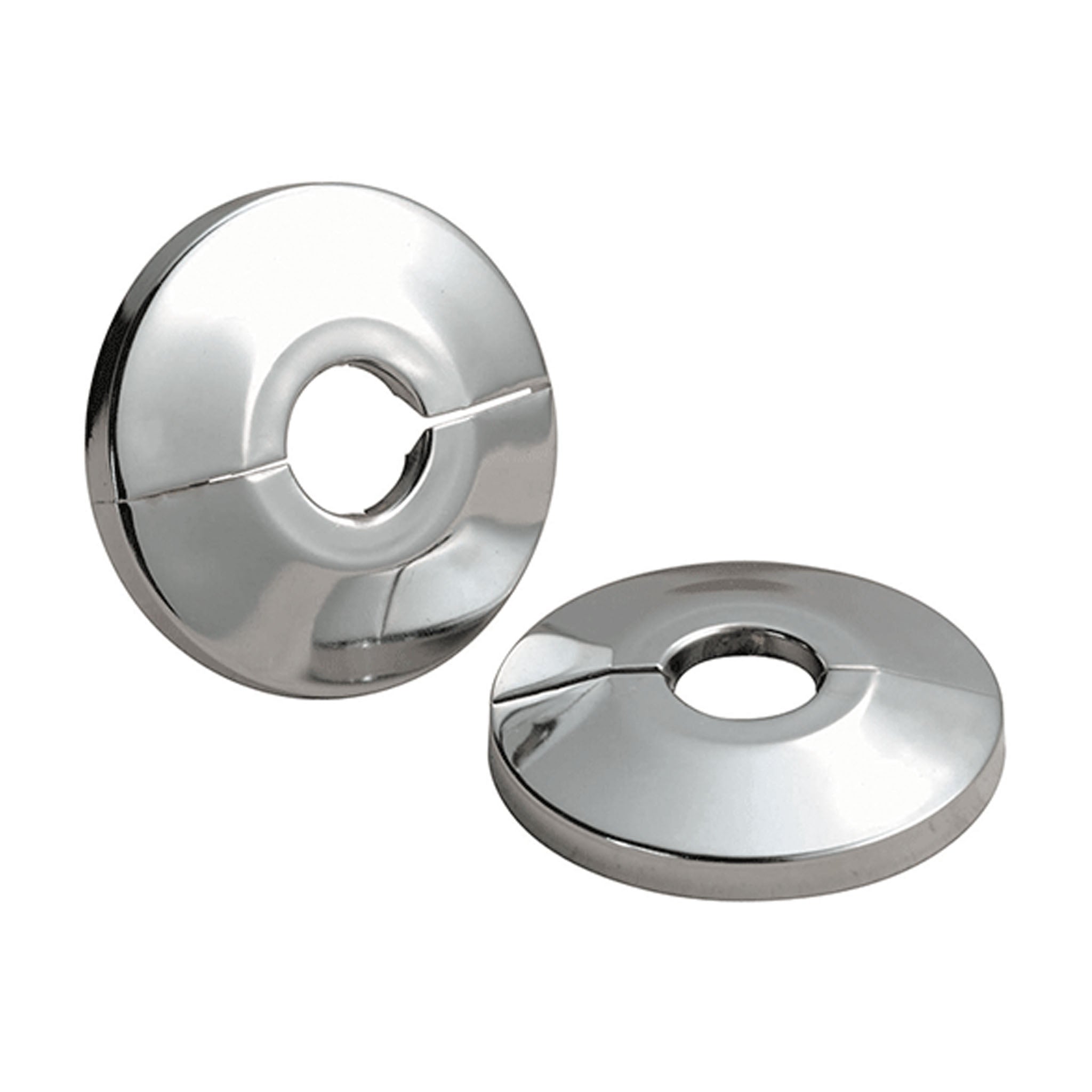 Vogue Round Hinged Cover Plates (Pair)