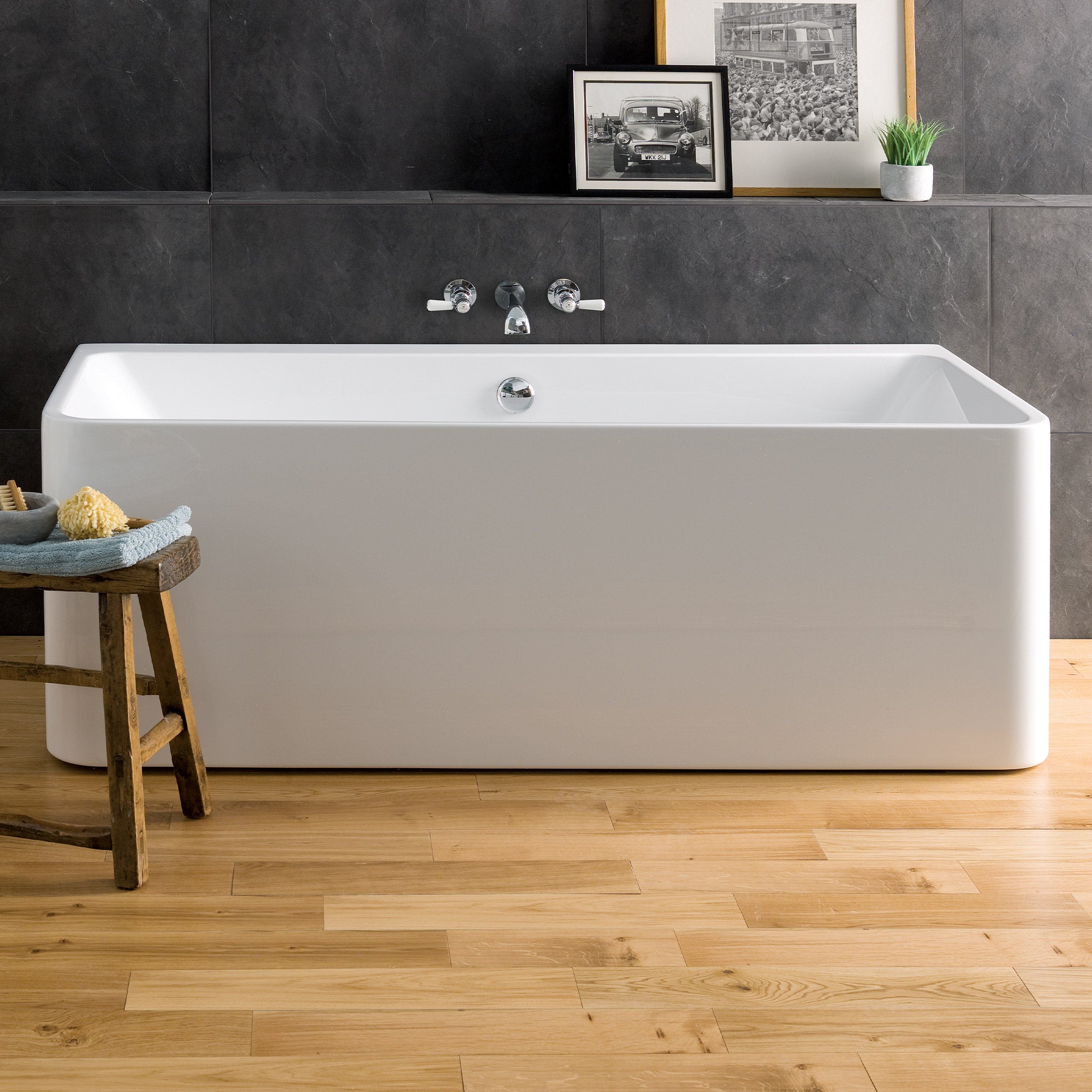 BC Designs Murali Double Ended Acrymite Bath 1720 x 740mm