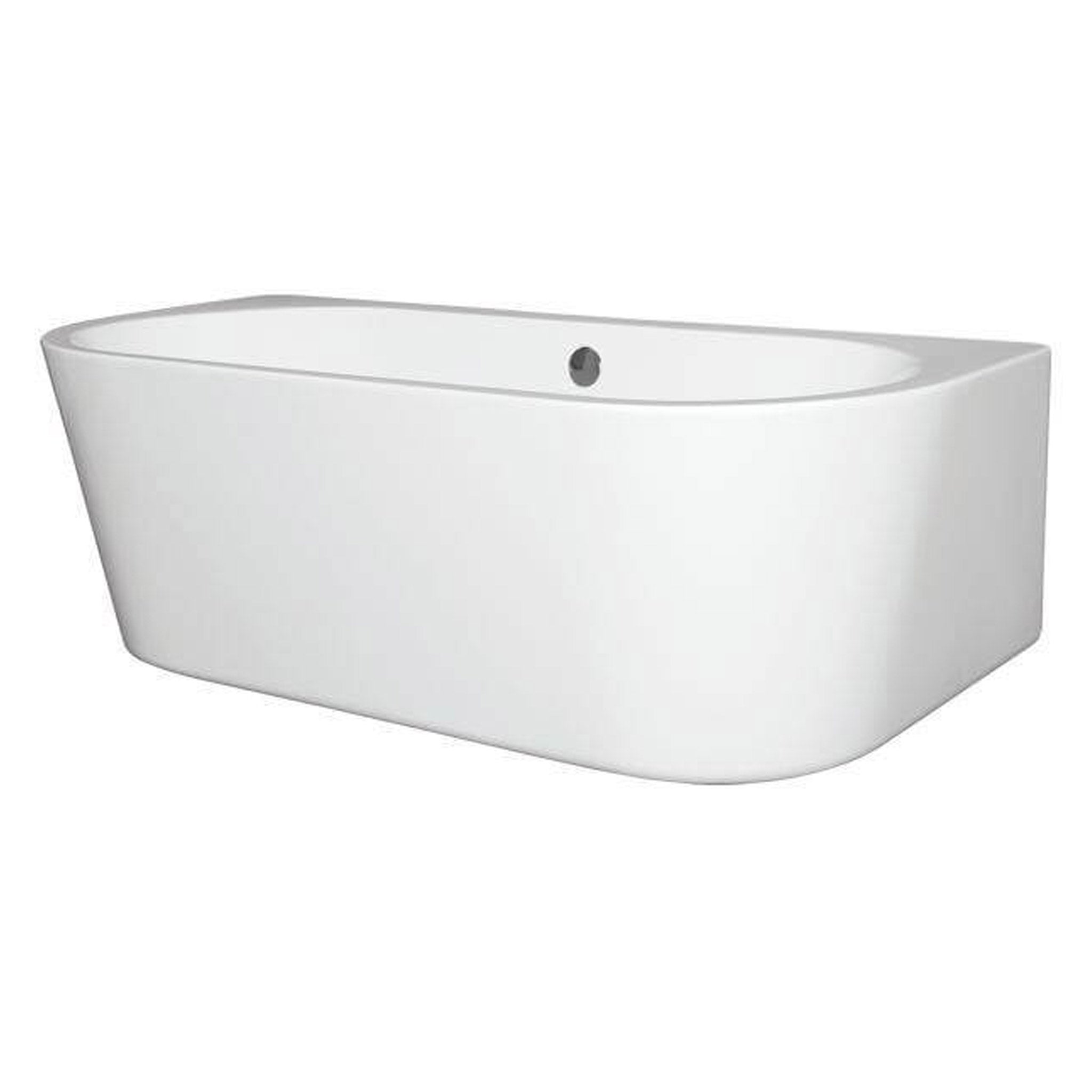 BC Designs Ancora Round Double Ended Acrymite Bath 1640 x 760mm