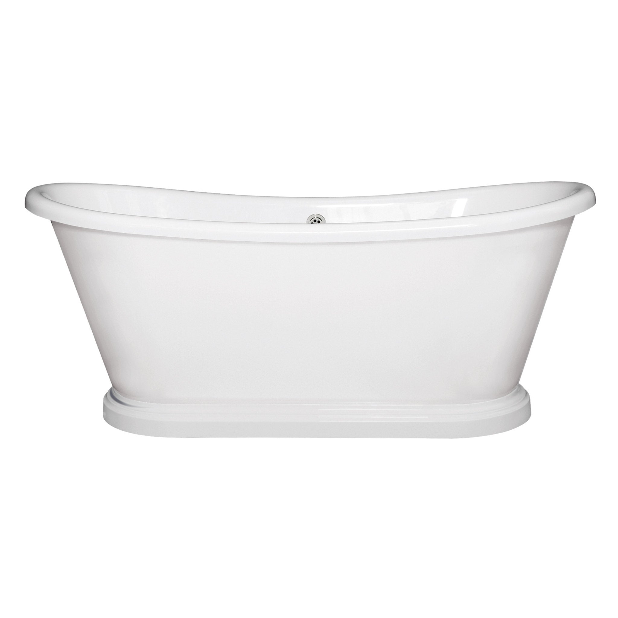 BC Designs Acrylic The Boat Double Ended Roll Top Bath