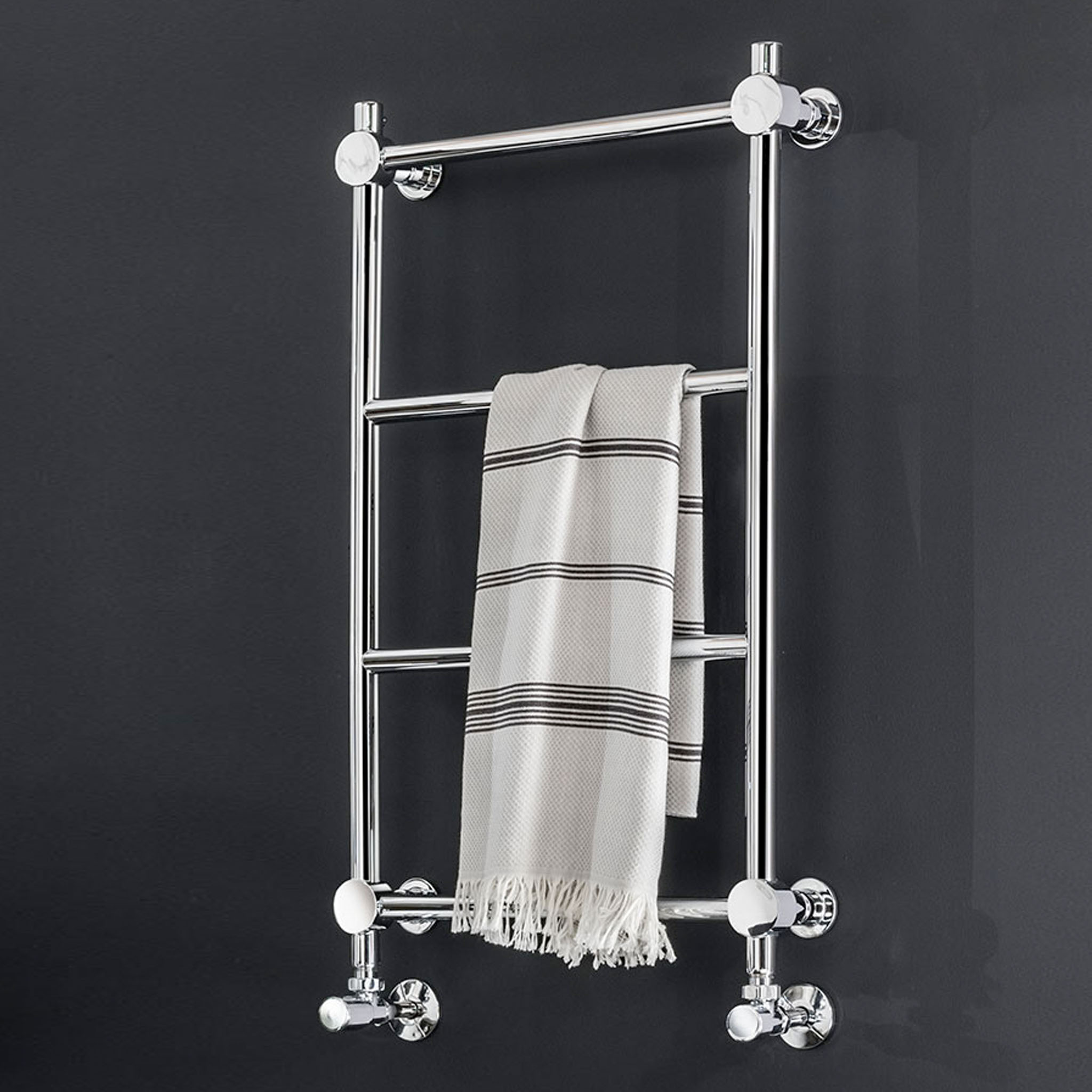 Vogue Venture Wall Mounted Heated Towel Rail