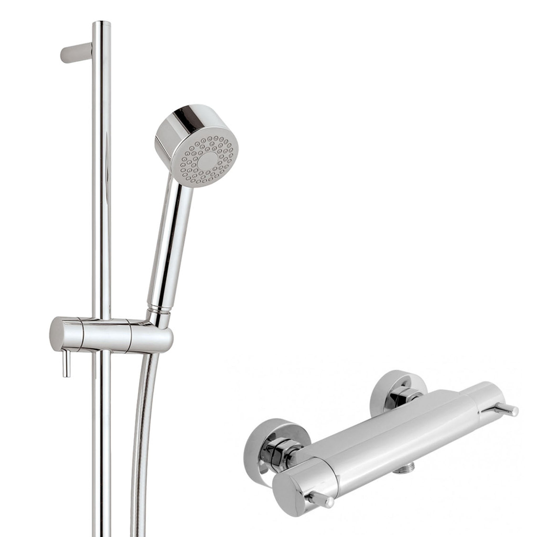 JTP Techno Slide Rail With Thermostatic Shower Mixer