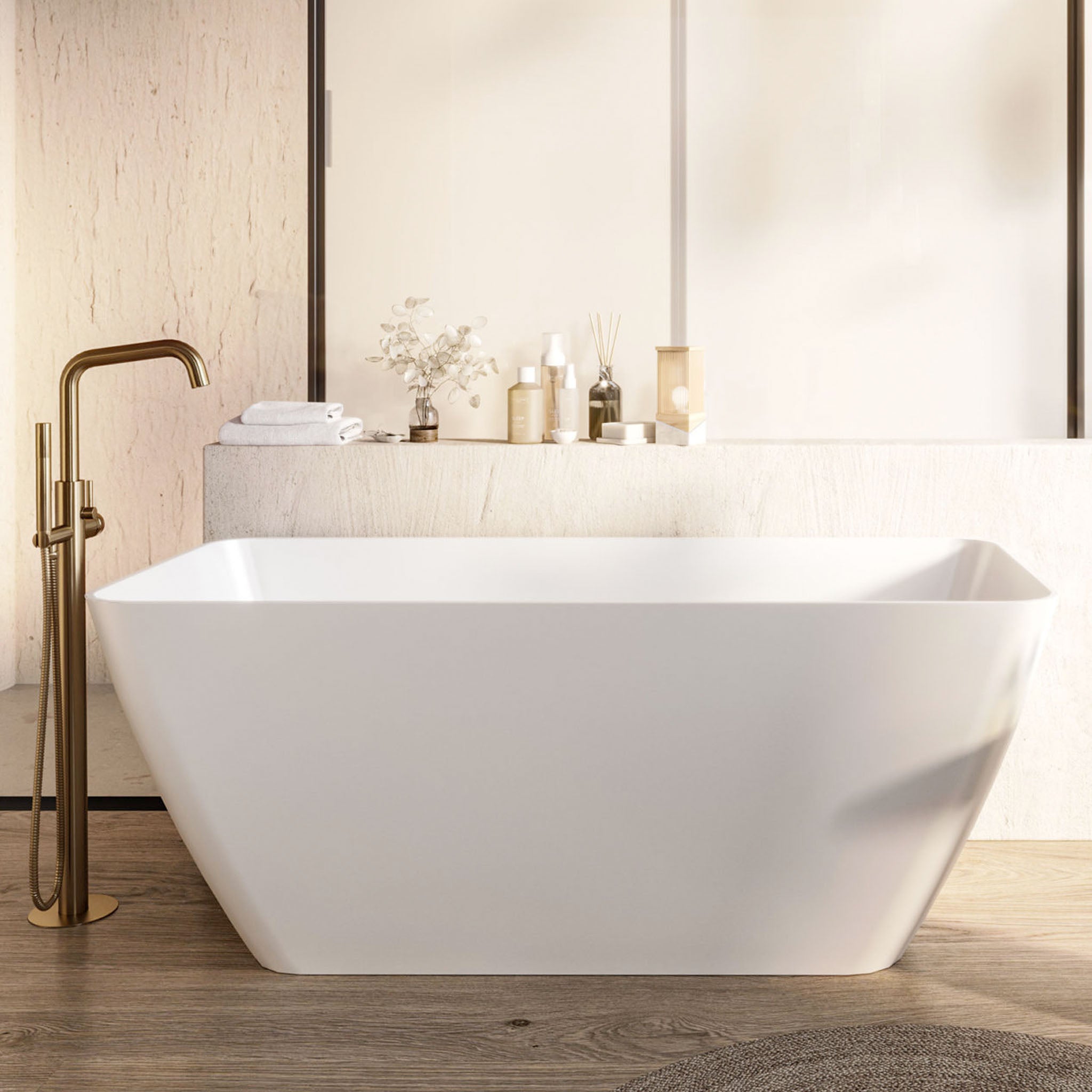 Adamsez Winchester AdCast Freestanding Bath 1590 x 705mm