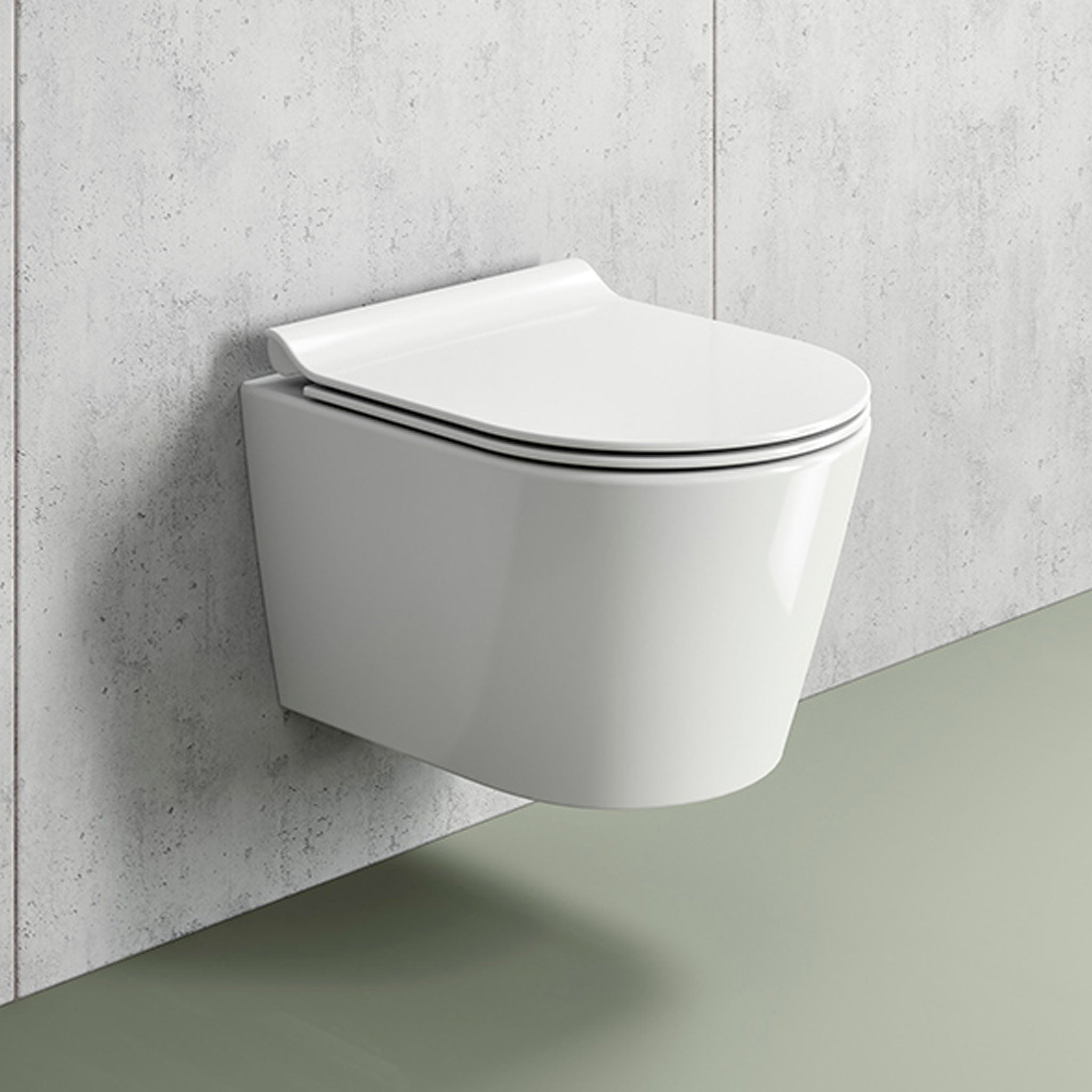 GSI Kube X 46/F Wall Hung WC Pan With Swirlflush (Without Seat)