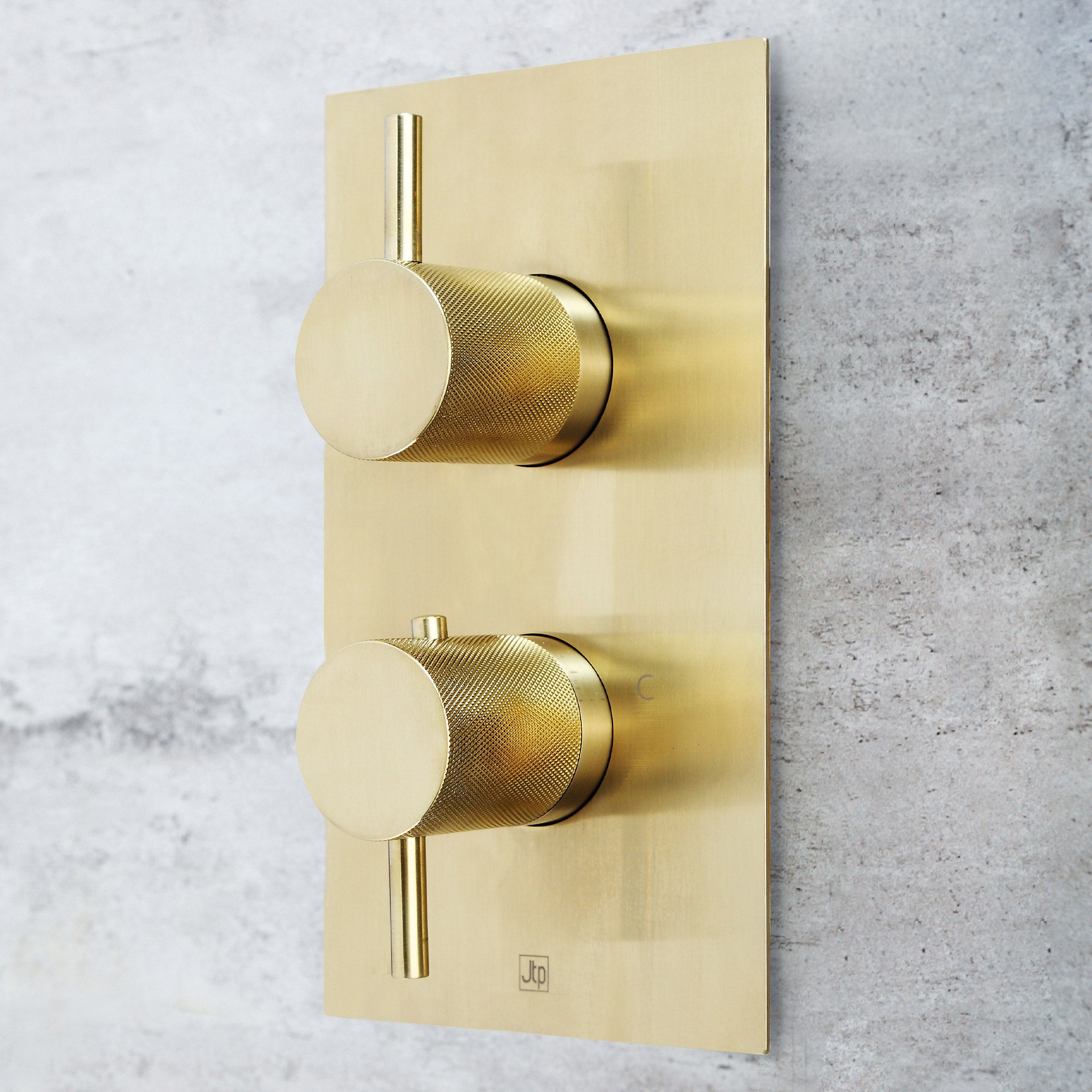 Brushed Brass (Shown with designer handles) #colour_brushed brass