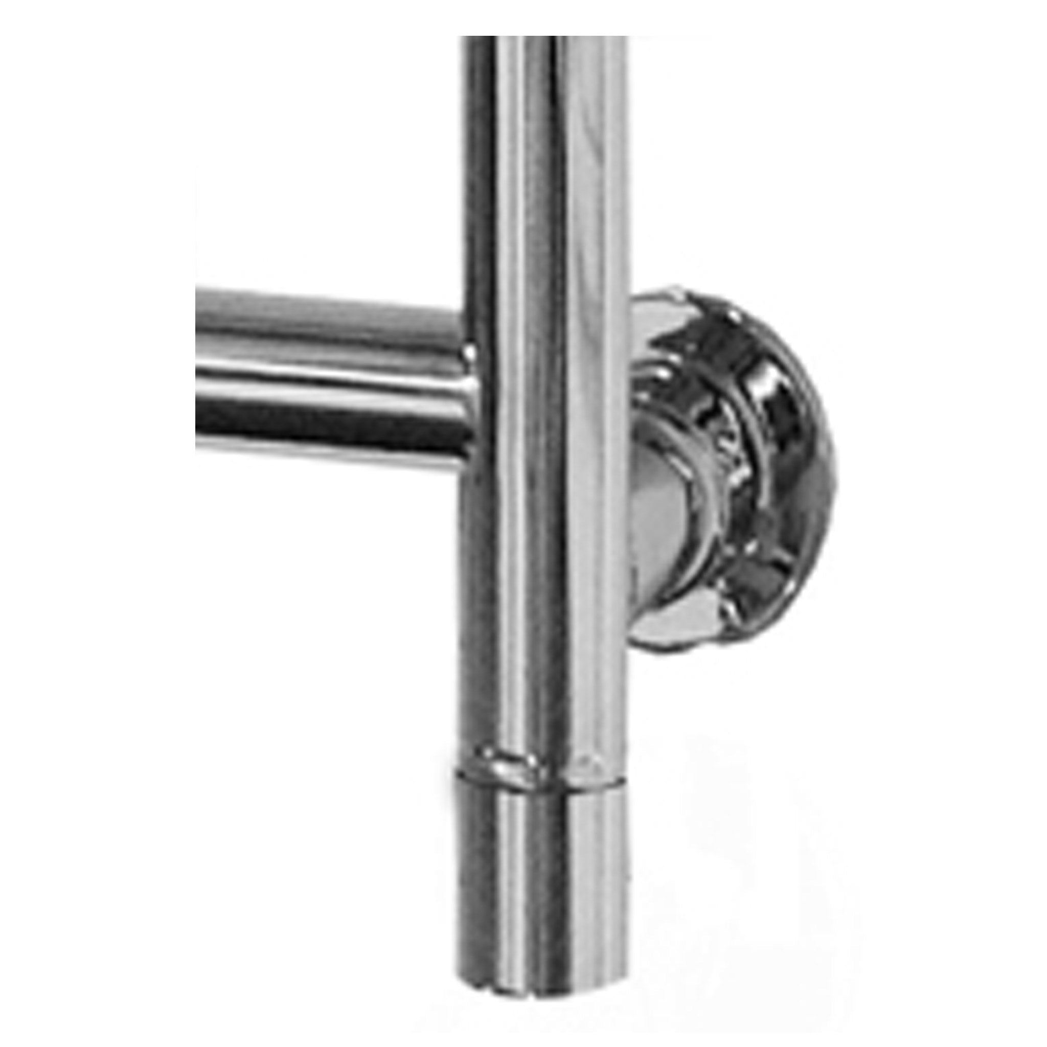 Integral Valve Is Hidden Within The Towel Rail